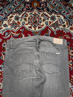 Armani Exchange A|X Faded Grey Straight Fit Jeans - 36