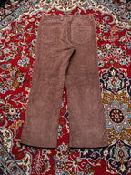 Livergy Classic Brown Wide Fit Corduroy Pants - 32