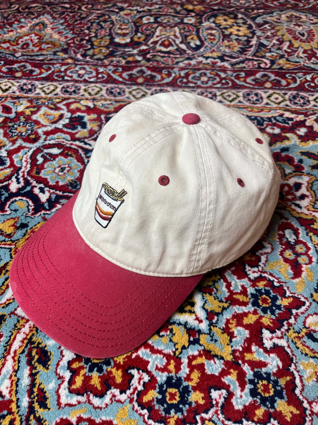 MARUCHAN INSTANT NOODLES ENGINE TWO TONE ADJUSTABLE CAP