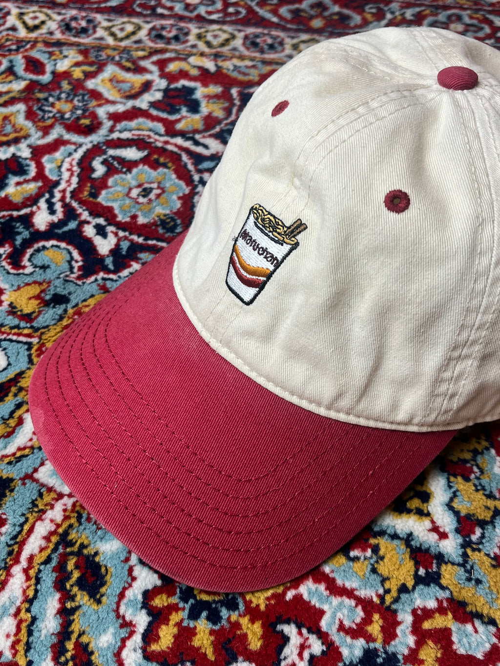 MARUCHAN INSTANT NOODLES ENGINE TWO TONE ADJUSTABLE CAP
