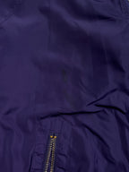 ASOS Purple Floral Rose Sleeve  Bomber Jacket - M