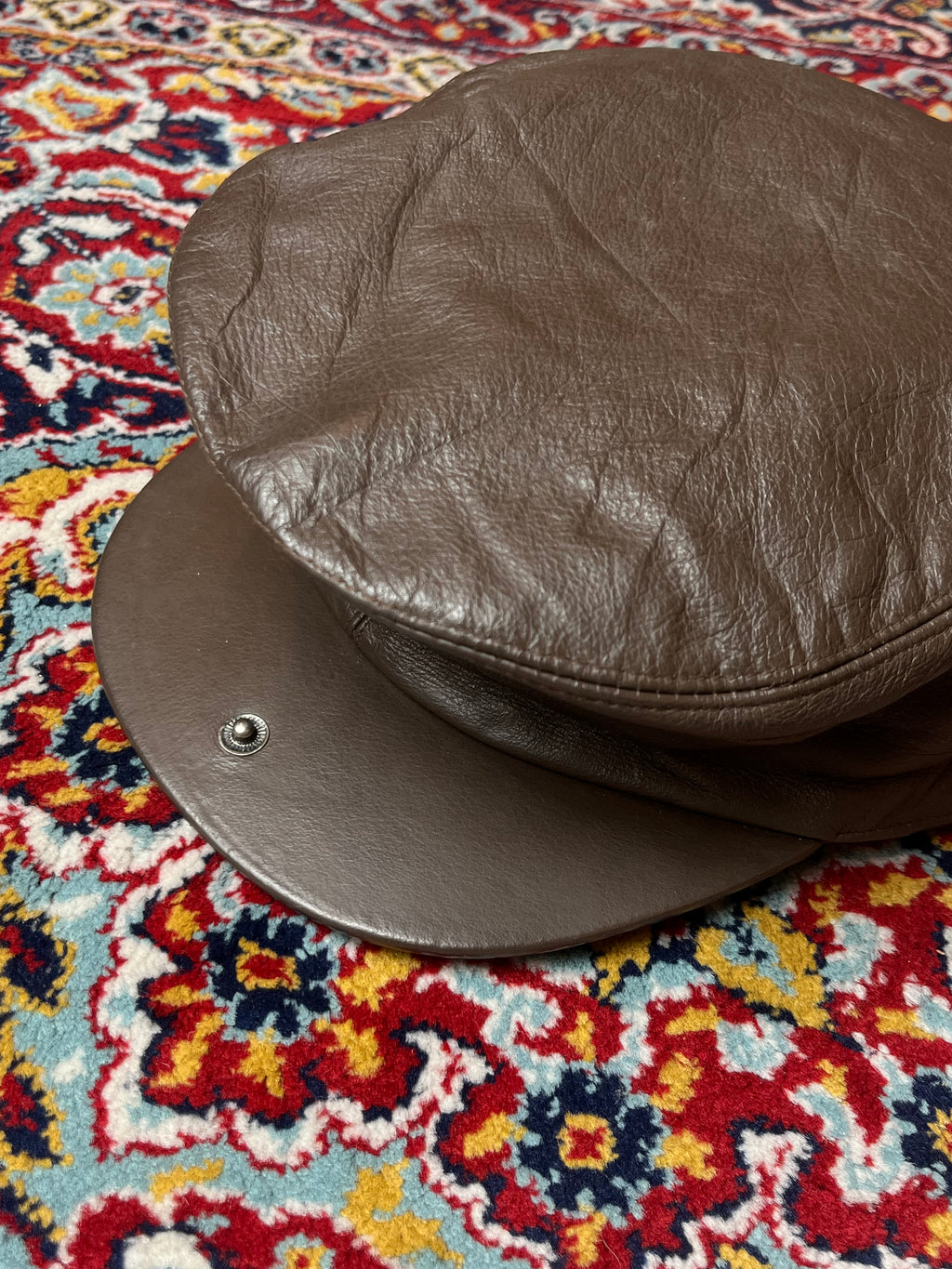 URBAN NATURALISM GIA GENUINE BROWN LEATHER Berret