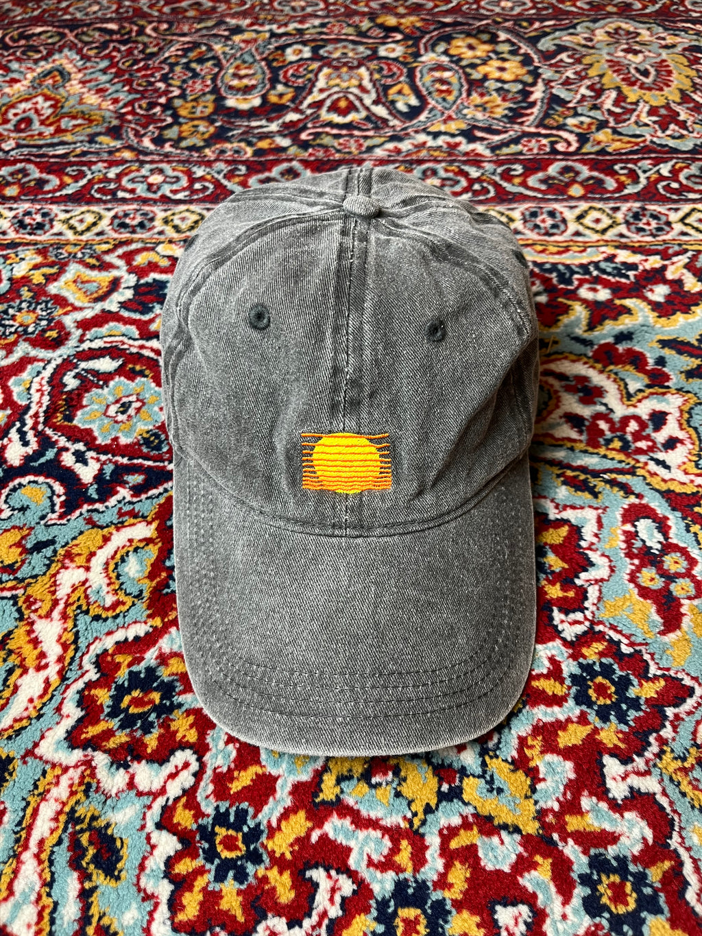 AUTHENTIC PIGMENT CHARCOAL WASHED STRAPBACK CAP