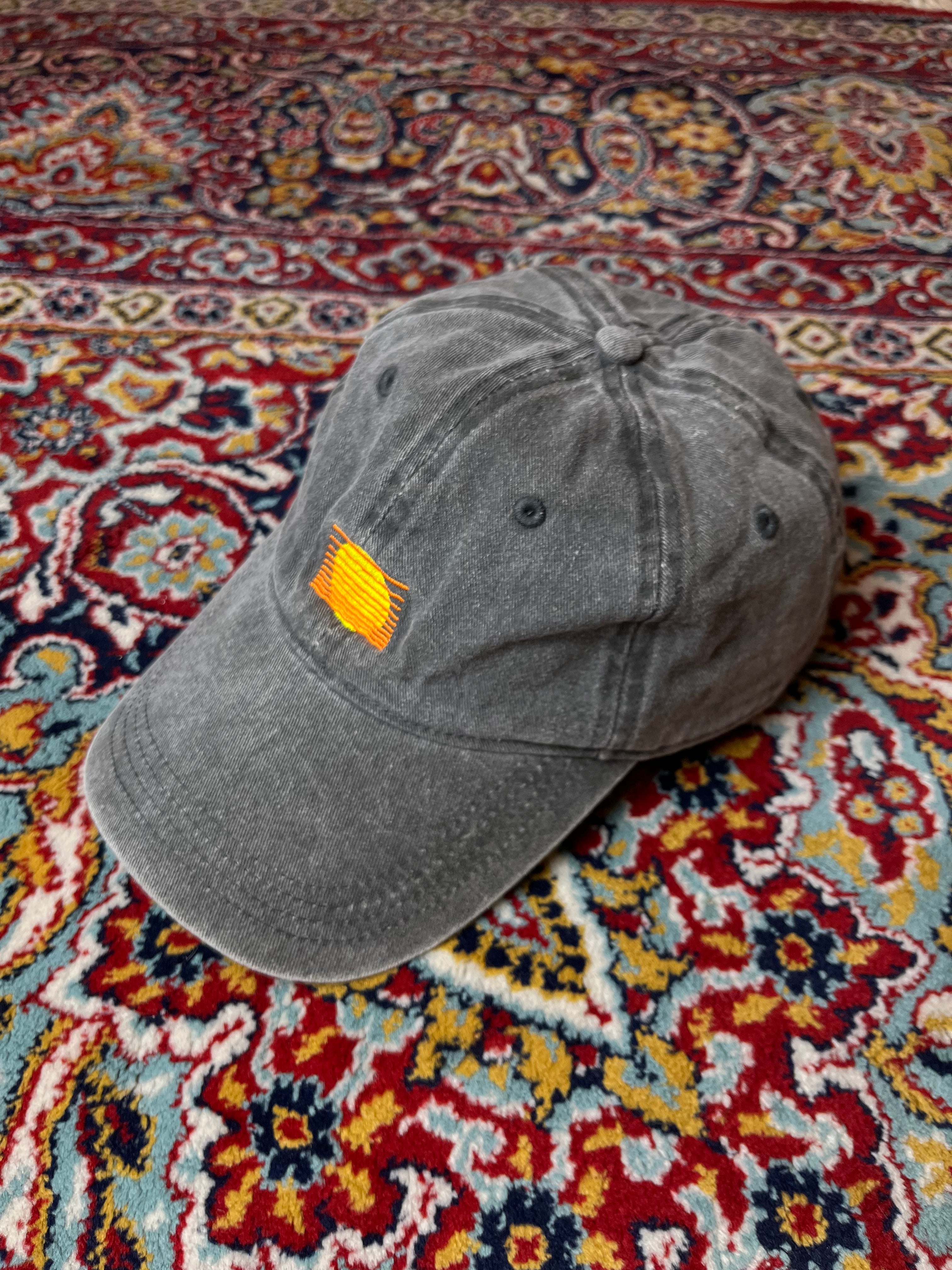 AUTHENTIC PIGMENT CHARCOAL WASHED STRAPBACK CAP
