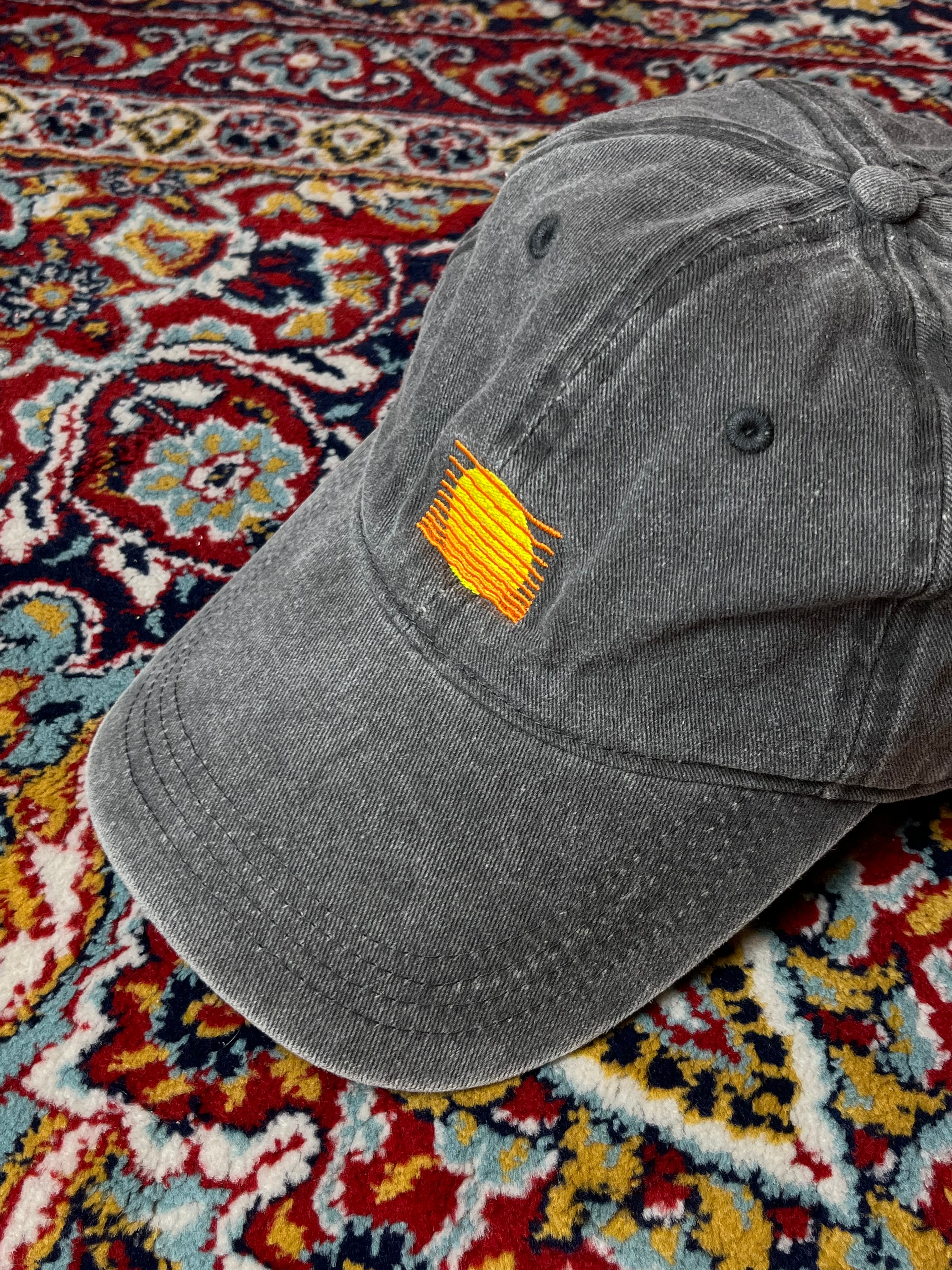 AUTHENTIC PIGMENT CHARCOAL WASHED STRAPBACK CAP