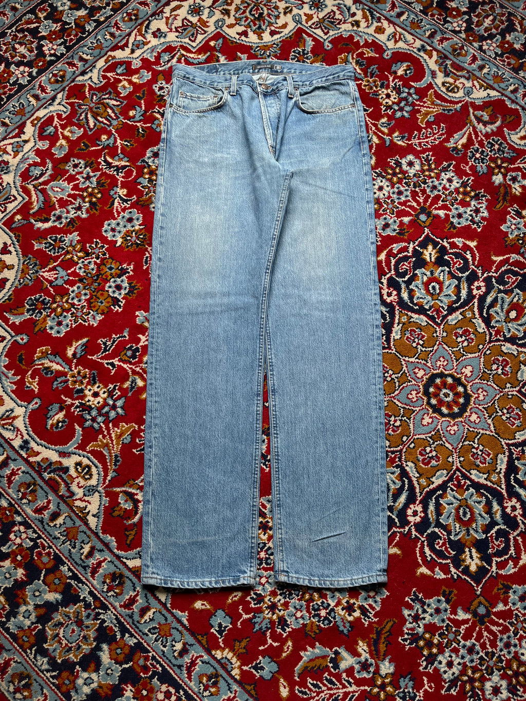 Vintage Teddy Smith Straight Fit Light Washed JEANS - 32