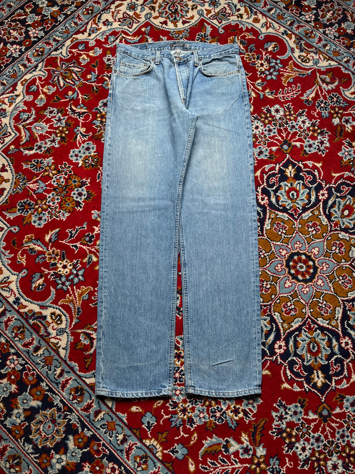 Vintage Teddy Smith Straight Fit Light Washed JEANS - 32