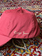 DISTRICT Casey Jones CJ Logo Pink Distressed Baseball CAP