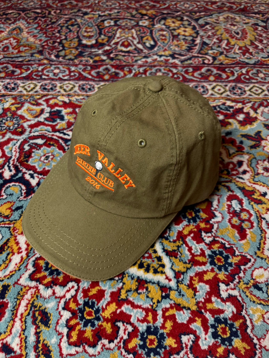 AMERICAN DRY GOODS Deer Valley Birdie Club 2016 Olive Green Golf CAP