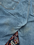 Vintage Teddy Smith Straight Fit Light Washed JEANS - 32