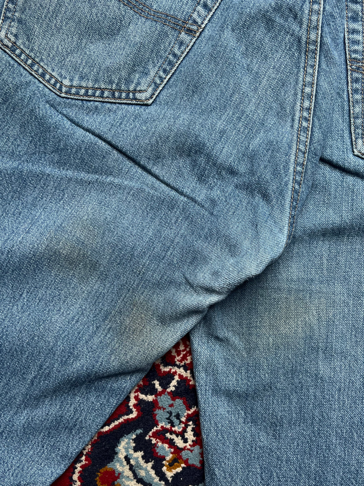 Vintage Teddy Smith Straight Fit Light Washed JEANS - 32