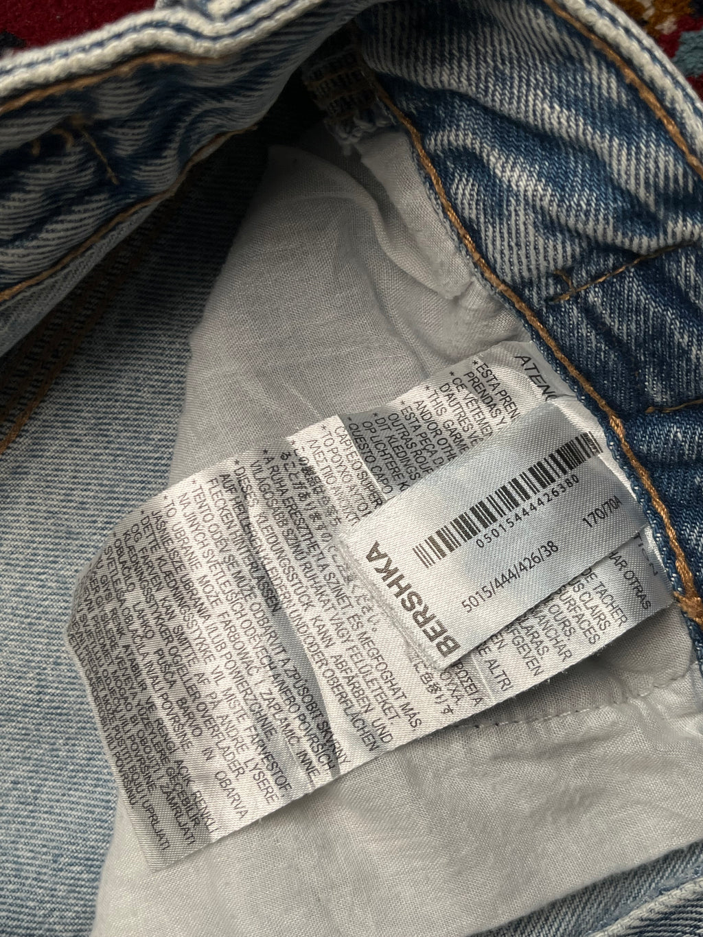 Bershka Carpenter Balloon Fit JEANS - 28