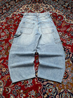 Bershka Carpenter Balloon Fit JEANS - 28