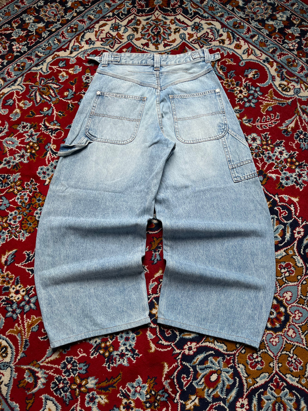 Bershka Carpenter Balloon Fit JEANS - 28