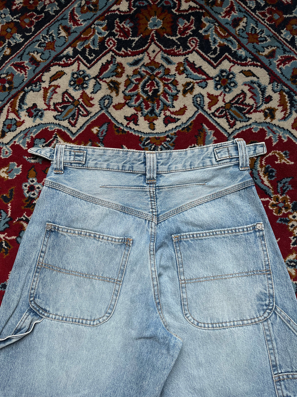 Bershka Carpenter Balloon Fit JEANS - 28