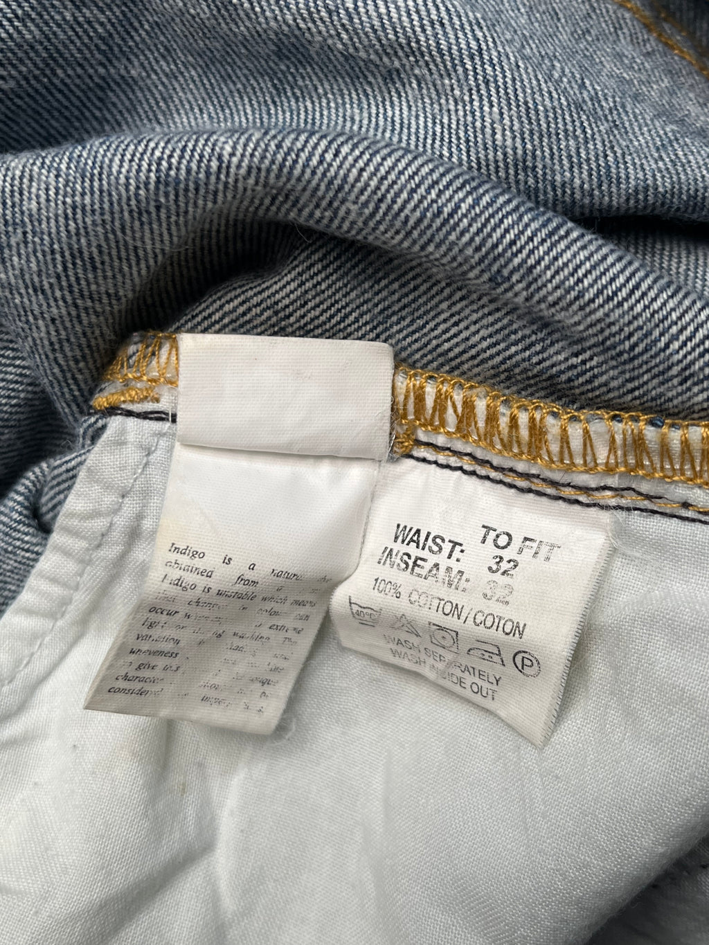 Vintage Kangol Straight Fit JEANS - 32
