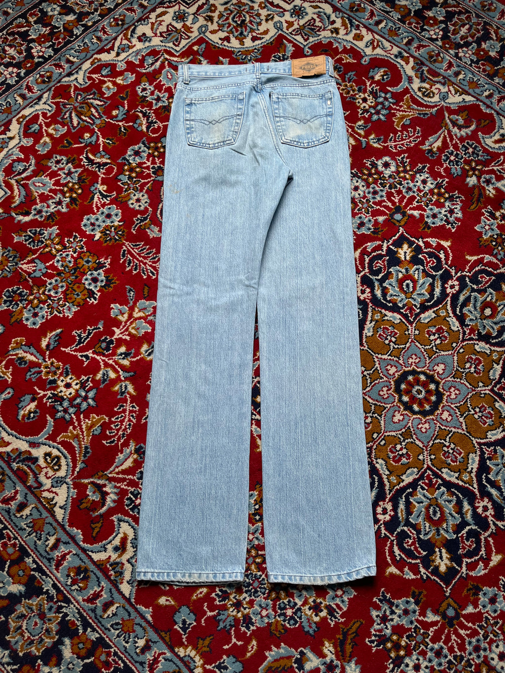 Vintage Forza F-701 Straight Fit Light Washed JEANS - 28