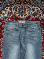 Vintage Henry J Straight Fit Washed JEANS - 34