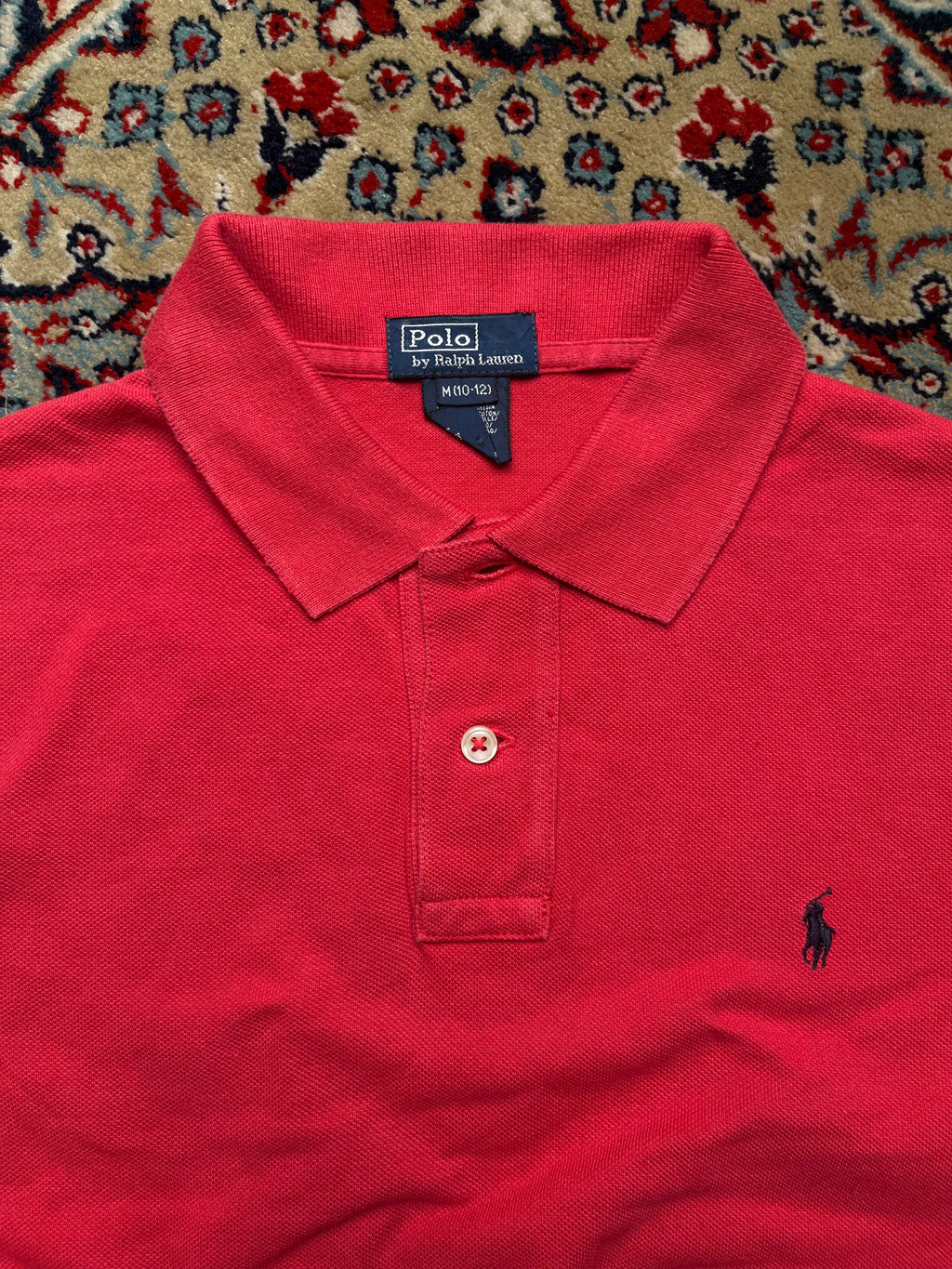 POLO RALPH LAUREN RED COTTON Women POLO TEE - Mo