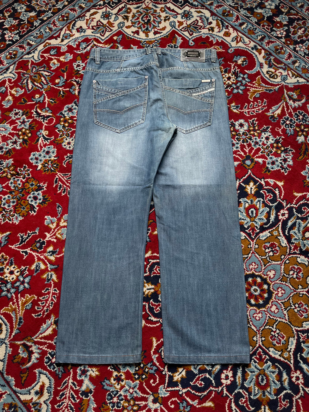 Vintage Henry J Straight Fit Washed JEANS - 34
