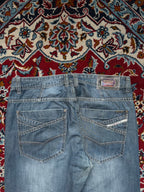 Vintage Henry J Straight Fit Washed JEANS - 34