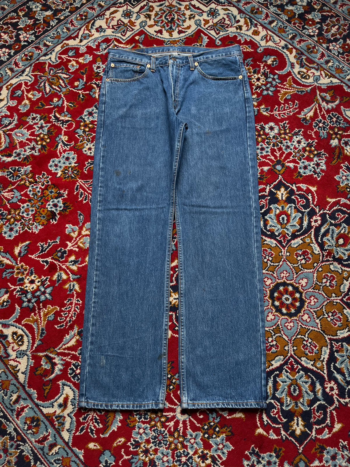 Vintage Levi’s 751 Standard Straight Fit Medium Washed JEANS - 34
