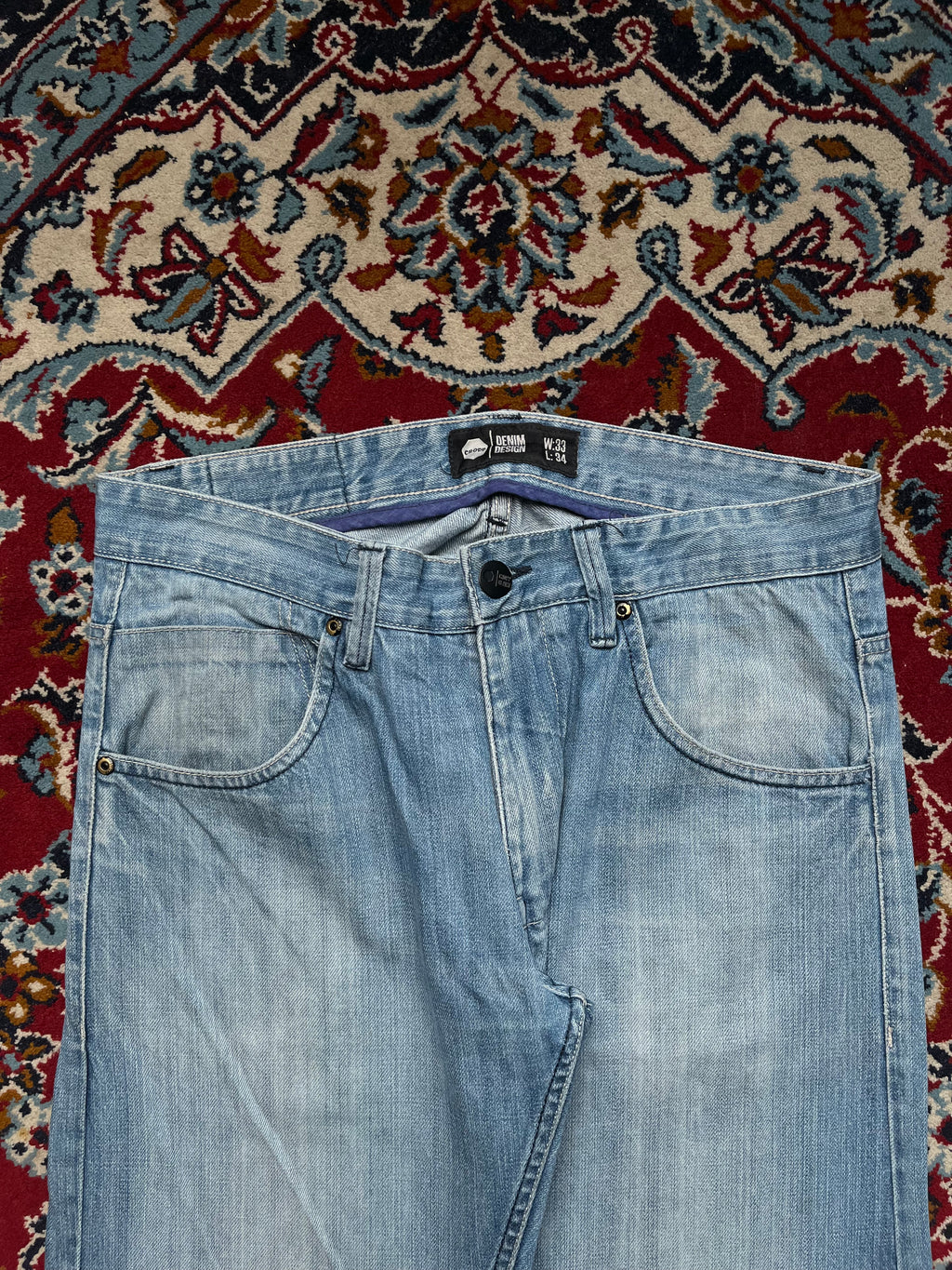 Cropp Denim Design Straight Fit Washed JEANS - 34