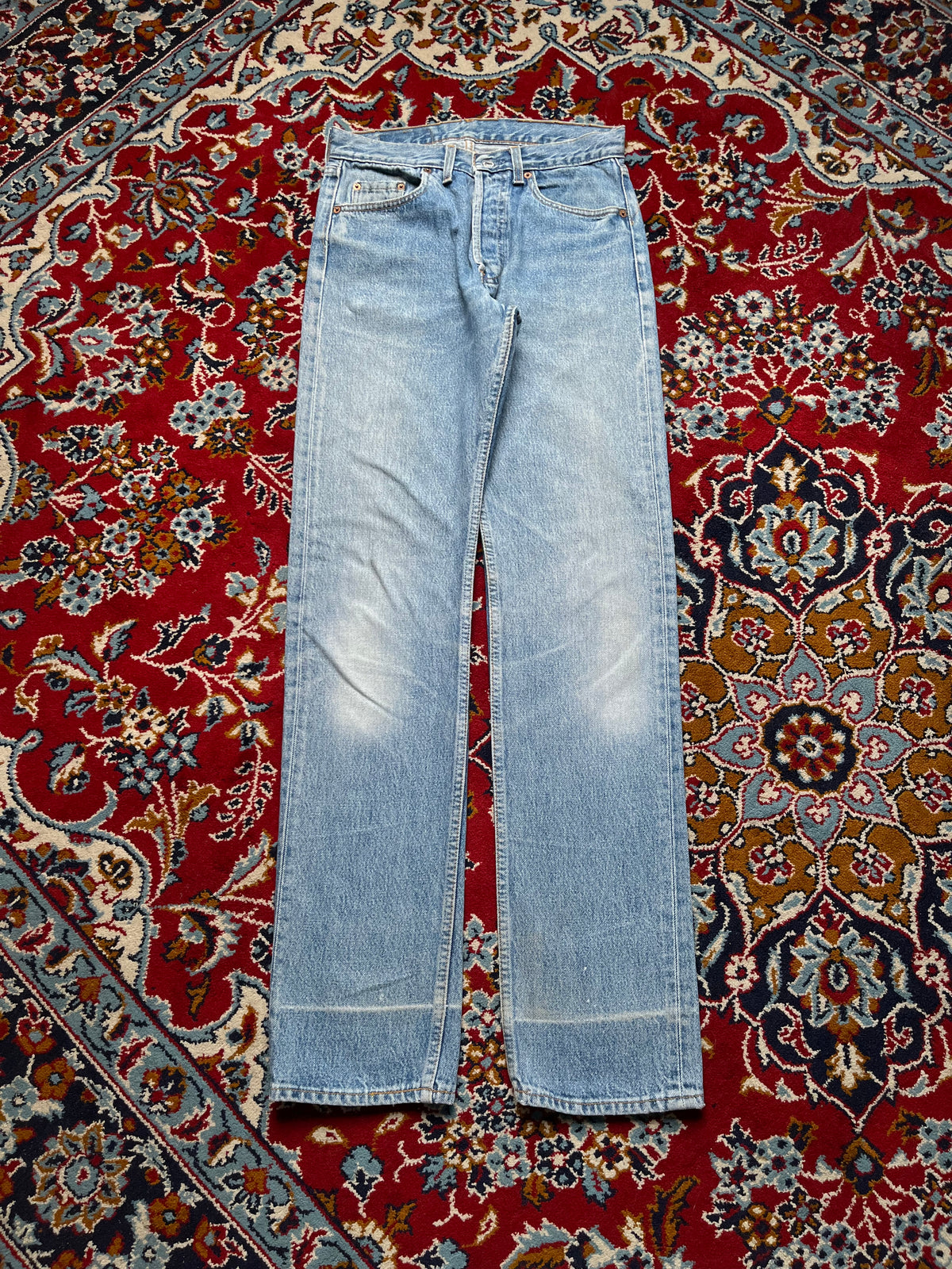 Vintage Levi's 501 Straight Fit Washed JEANS - 28