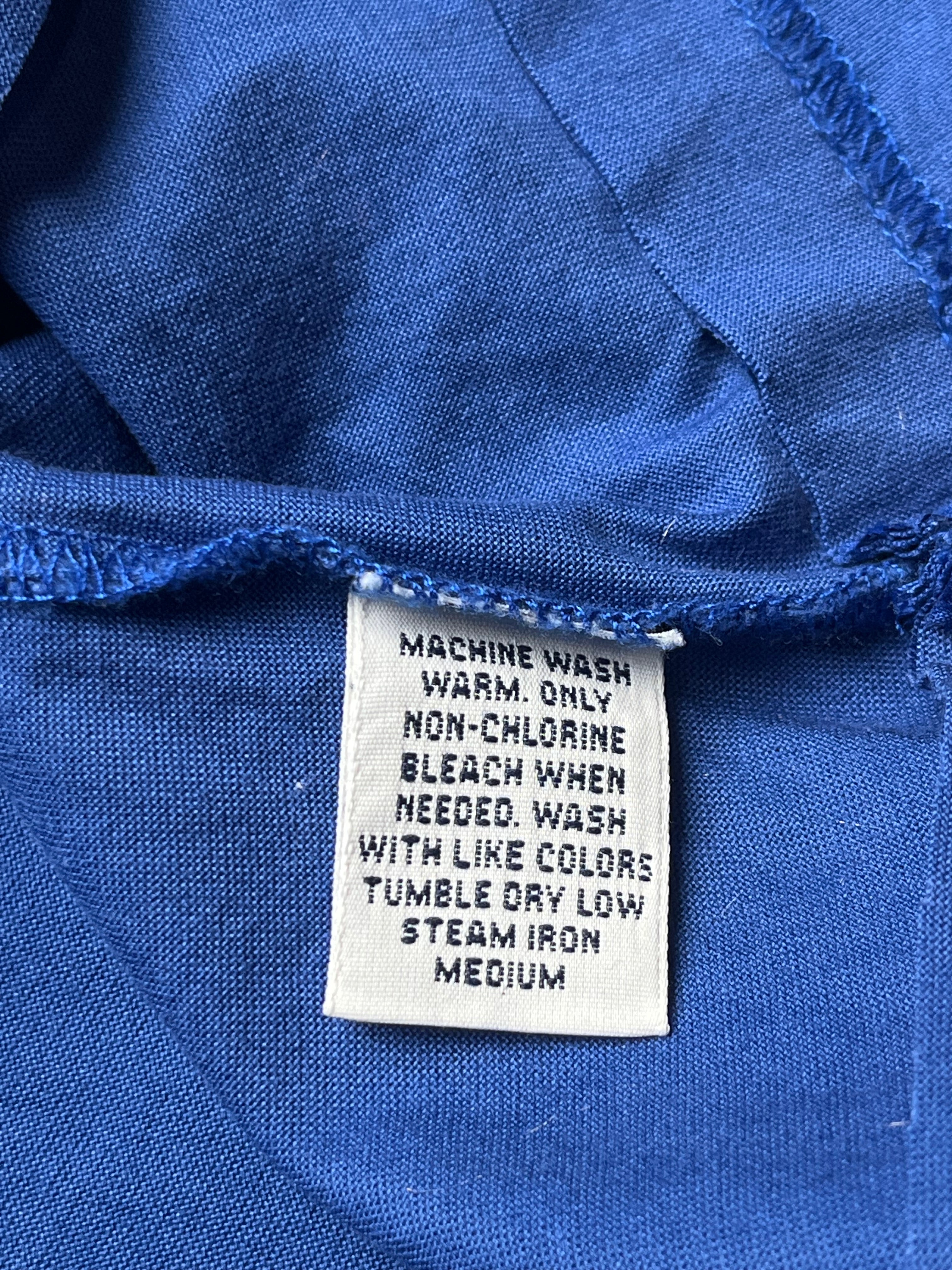 RALPH LAUREN POLO GOLF BLUE POLO TEE - Xl