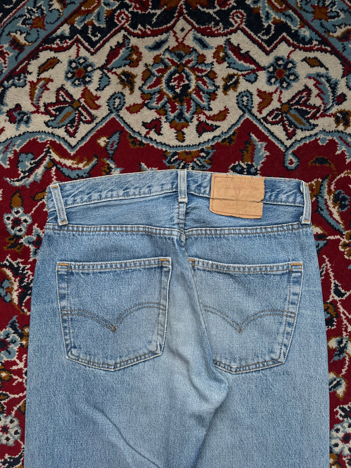 Vintage Levi's 501 Straight Fit Washed JEANS - 28