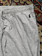 POLO RALPH LAUREN GREY COTTON LOUNGE WEAR Trousers - 32