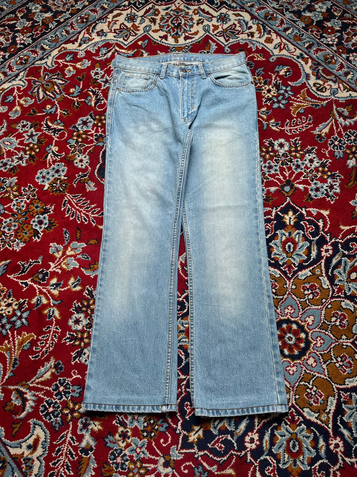 F&F Authentic Denim Light Washed Bootcut JEANS - 30