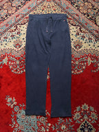 TOMMY HILFIGER NAVY BLUE Textured COTTON LOUNGE WEAR - 32