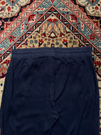 TOMMY HILFIGER NAVY BLUE Textured COTTON LOUNGE WEAR - 32