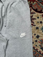NIKE GREY COTTON SWEATPANTS - 30