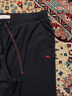 TOMMY BAHAMA BLACK COTTON LOUNGE WEAR Trousers - 34
