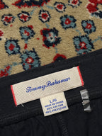 TOMMY BAHAMA BLACK COTTON LOUNGE WEAR Trousers - 34