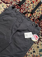 Autre Ton Grey Wide FIT Suspenders Cotton Pants - 28