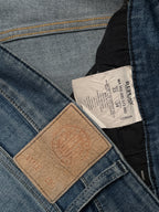 Replay Newbill Straight Fit Medium Washed Distressed JEANS - 34