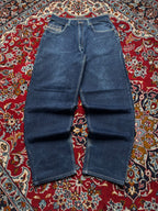 Vintage Pelle Pelle Marc Buchanan Heavy weight Baggy Dark Washed JEANS - 34