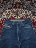 Vintage Pelle Pelle Marc Buchanan Heavy weight Baggy Dark Washed JEANS - 34