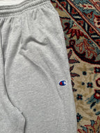 CHAMPION GREY COTTON SWEATPANTS - 26