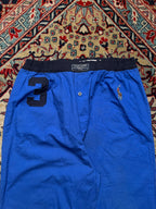 RALPH LAUREN ORGINAL POLO BLUE COTTON LOUNGE WEAR - 28