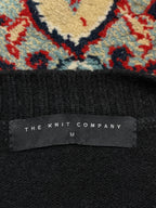 The Knit Company Black Wool Crewneck Sweater - L