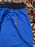 RALPH LAUREN ORGINAL POLO BLUE COTTON LOUNGE WEAR - 28