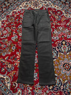 Nudie Jeans Co Black Coated Waxed Bootcut JEANS - 28