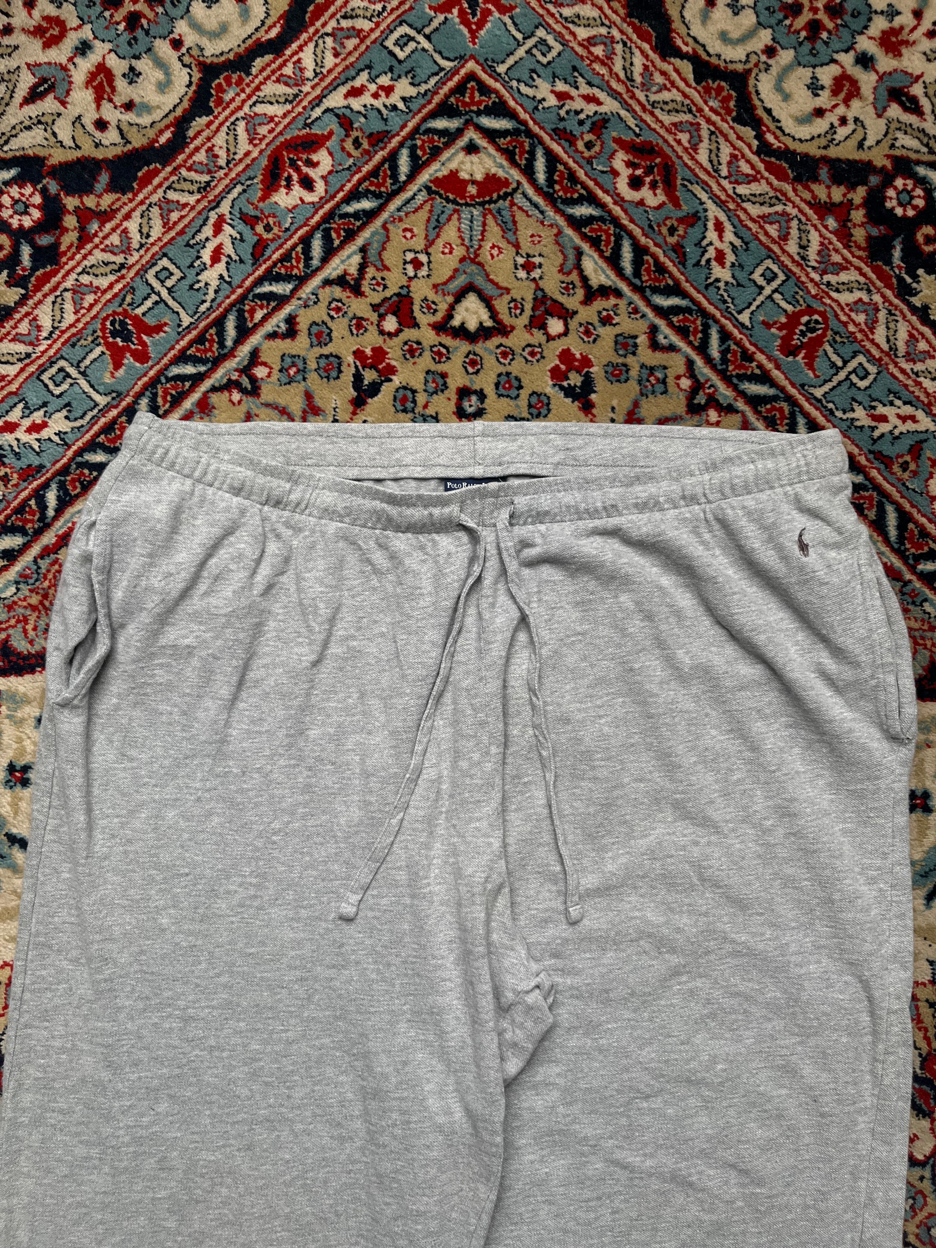 POLO RALPH LAUREN GREY COTTON LOUNGE WEAR - 34