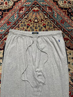 POLO RALPH LAUREN GREY COTTON SWEATPANTS - 32