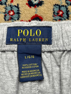 POLO RALPH LAUREN GREY COTTON SWEATPANTS - 32