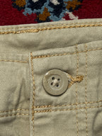 Wrangler Khaki Relaxed Fit Cargo JEANS - 38